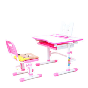 парта и стул Comfort-07, цвет розовый